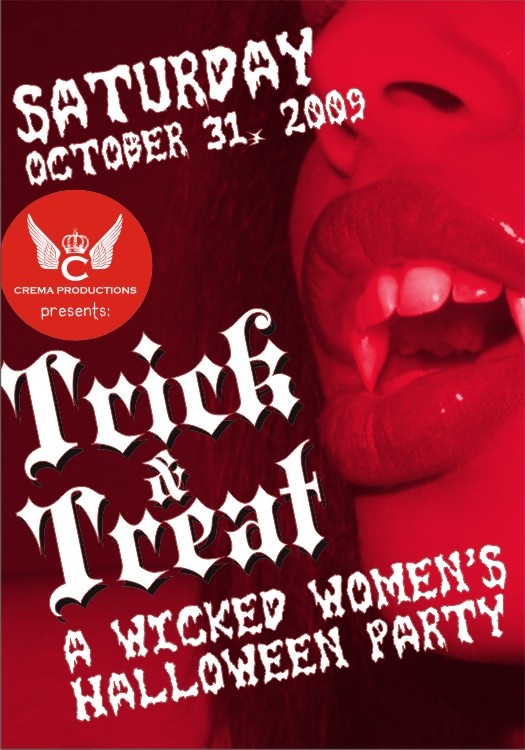 Trick & Treat – Saturday October 31st